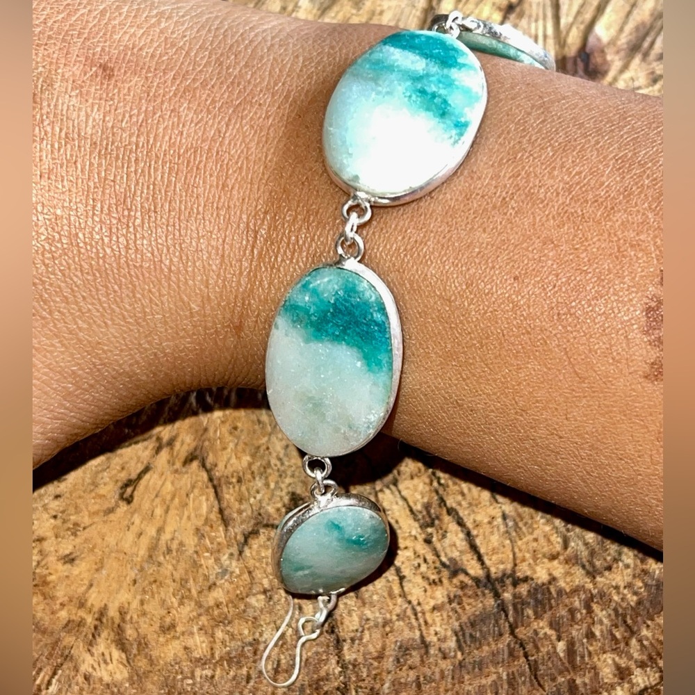 Hemimorphite Bracelet 7 1/2” - 8”